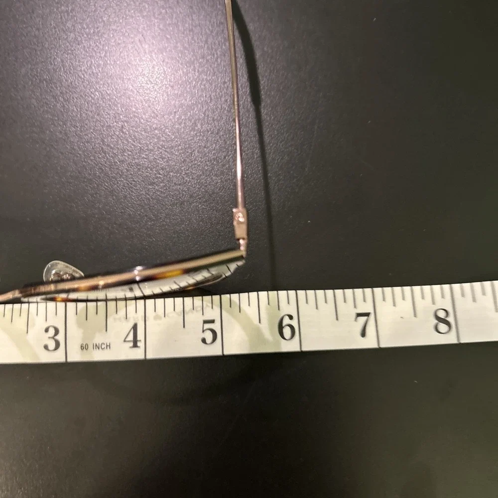 Hard Candy HC57 Eyeglasses Frame Tortoise Gold 51-19-140 NWT